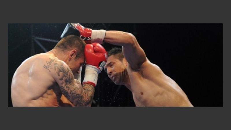 Fue una pelea muy pareja.