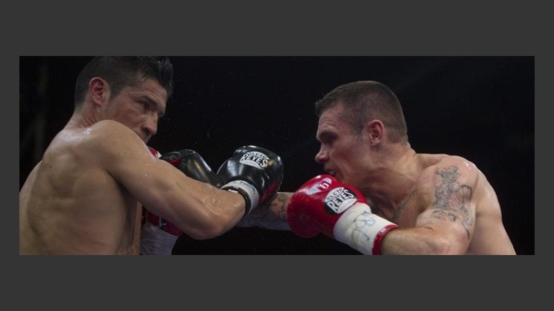 La pelea fue pareja y cambiante.