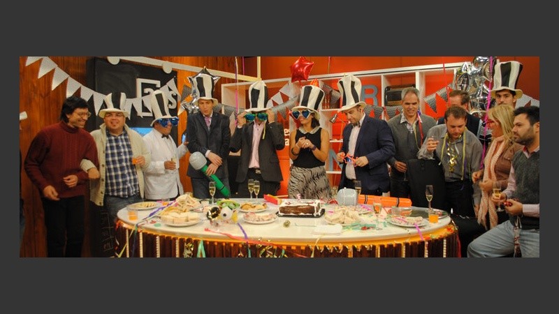 Antes de salir festejó su primer año 