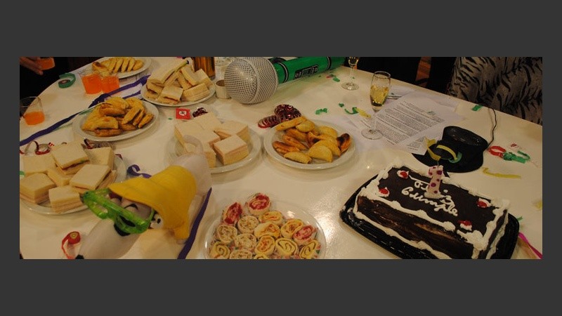 Antes de salir festejó su primer año 