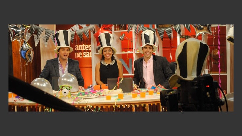 Antes de salir festejó su primer año 