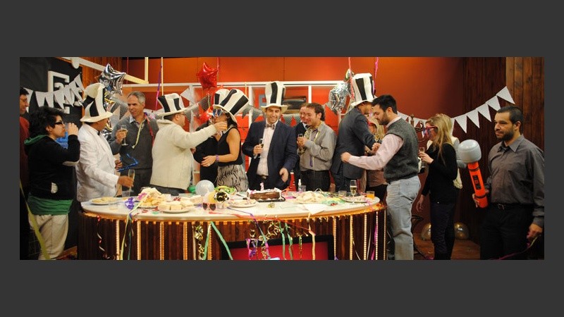 Antes de salir festejó su primer año 