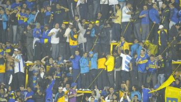 Pese a las detenciones en la previa, La Doce estuvo en la segunda bandeja.