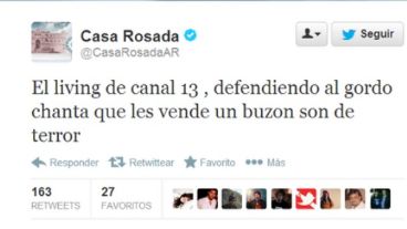 El tuit que disparó el posterior comunicado del Gobierno.