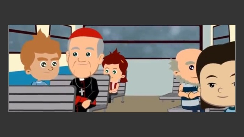 Francisco, cuando era cardenal y se trasladaba en colectivo. 