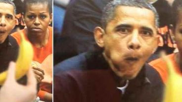 La foto despertó polémica.