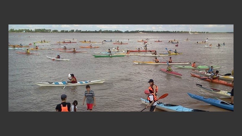 Apoyo a Santos y conciencia, los ejes de la caravana.