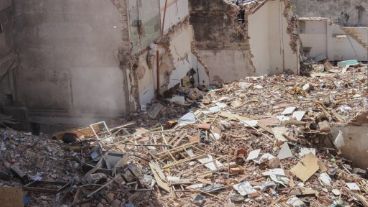 Las tareas de demolición demorarían alrededor de dos meses.