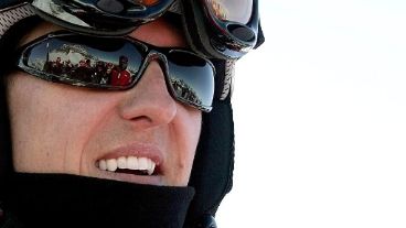 El ex piloto esquiaba en Los Alpes.