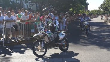 La costanera, a pleno.