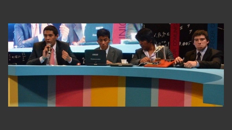 Los estudiantes participaron del evento nacional 