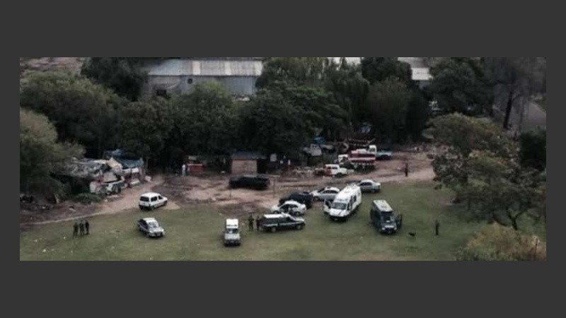 Uno de los operativos se desarrollaba en Refinería.