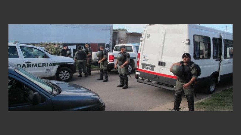 Los efectivos federales llegaron a la ciudad este miércoles.