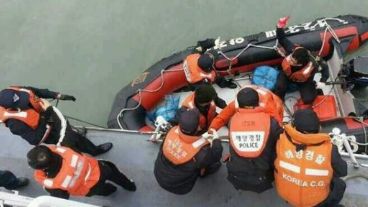 Las impactantes imágenes de los primeros rescates.