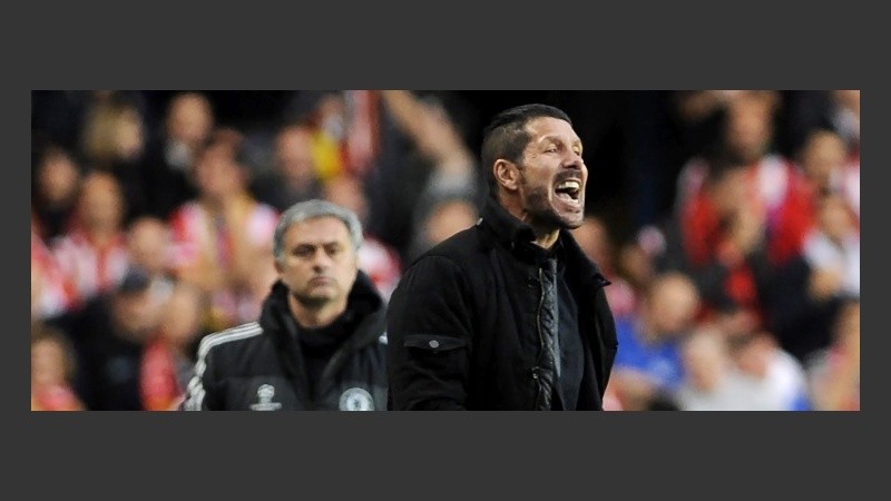 El Cholo le ganó el duelo de técnicos a Mourinho.