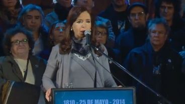 La mandataria pidió pensar un nuevo “proyecto de país”.