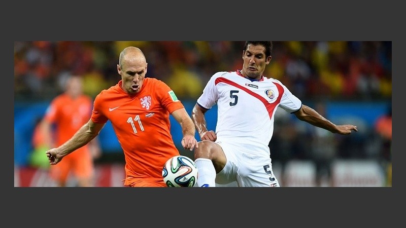 Robben, la figura de los naranjas en este Mundial.