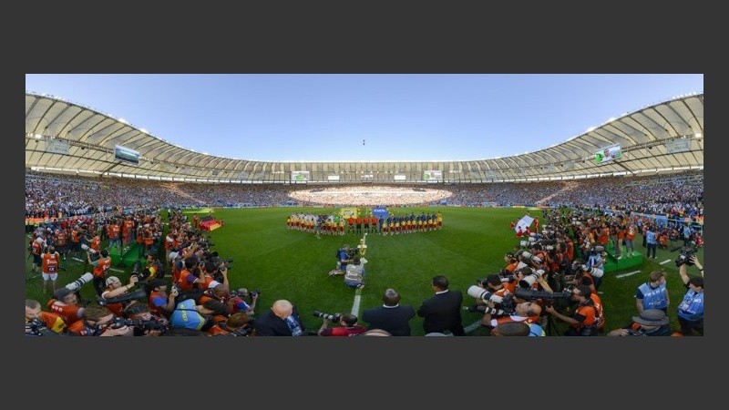 El Maracaná lució a pleno.