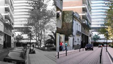 La plaza Pringles será remodelada.