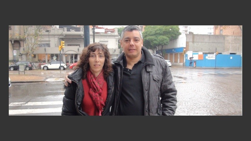 Anahí y Néstor, reunidos un año después.