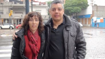 Anahí y Néstor, reunidos un año después.