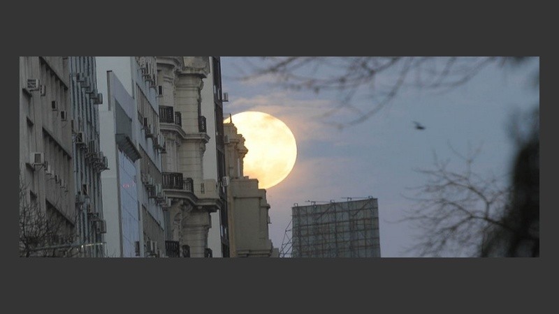 Superluna en Buenos Aires