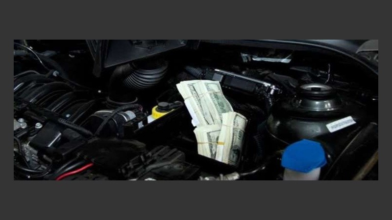 Larishka descubrió u$s 86.500.