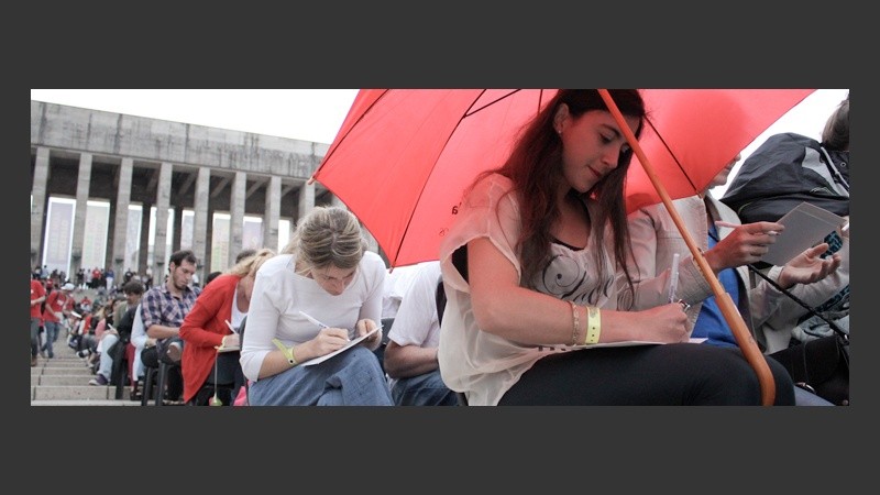 La tormenta de ideas, un posible récord Guinness.