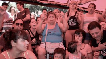 El momento cuando los jueces leían el veredicto.