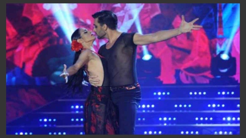 La rumba de Hernán Piquín y Cecilia Figaredo.