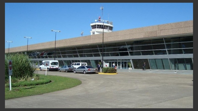 La terminal aeroportuaria de Rosario.