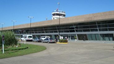 La terminal aeroportuaria de Rosario.