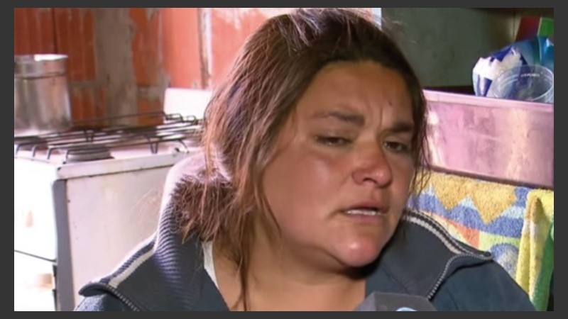 Liliana Montengro, la mujer que denunció el año pasado que le robaron a sus hijos tras el parto. 