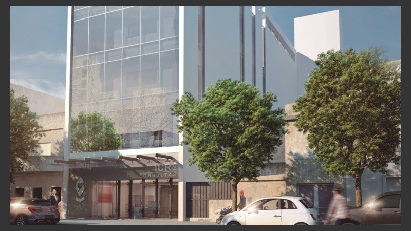 Así es el nuevo edificio del ICR en Urquiza 2240.