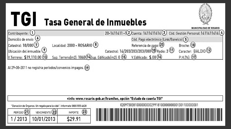 Los jubilados que sean alcanzados por esta Ordenanza deberán acudir al Municipio para registrarse y ser eximidos del pago de la tasa.