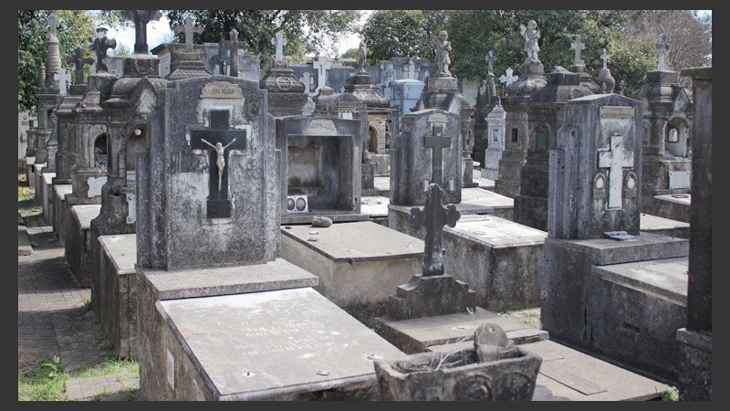 Los restos estaban en el cementerio La Piedad.