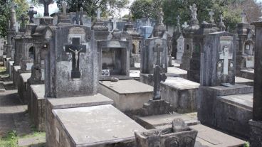 Los restos estaban en el cementerio La Piedad.