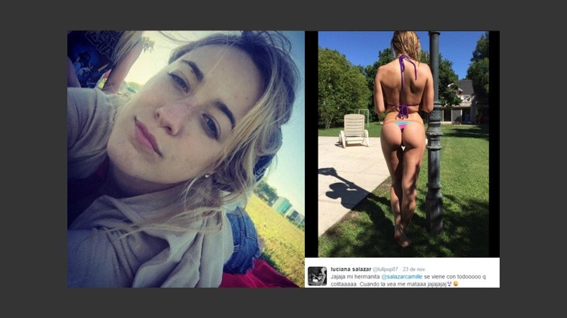 Camila Salazar y la foto que la hizo saltar a la fama