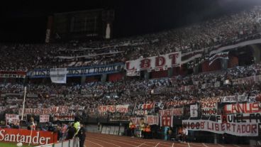 El Monumental, casi siempre lleno en un año dulce del equipo.