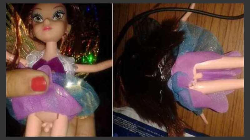 Según contaron los padres de la nena que recibió la muñeca, no se conservó el ticket de compra.