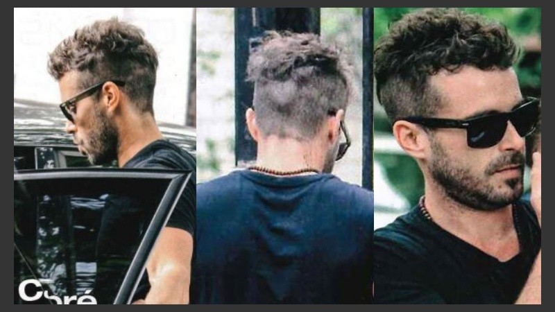 El actor fue sorprendido en la calle, junto a su hija Rufina.