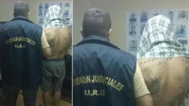 El preso recapturado por División Judiciales.