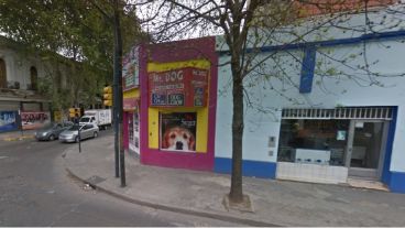 La pescadería, otro de los locales a los que ingresaron los ladrones.