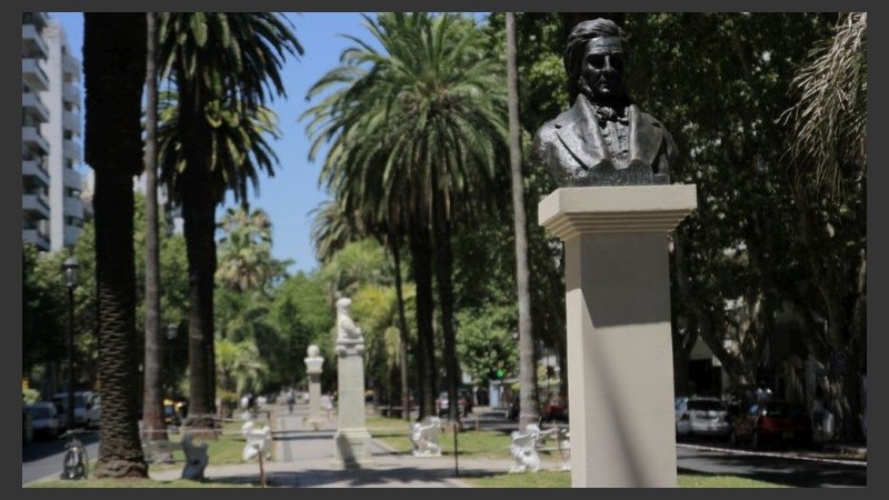 Así se ve ahora el bulevar Oroño.