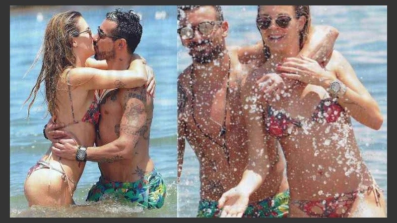 Ezequiel y Yanina, entre el mar y la espuma esteña.