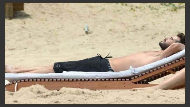 Manso, tranquilo y solo: Cabré recupera energías para el nuevo año.