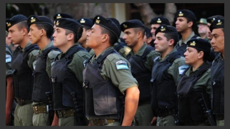 Un acto pone fin al refuerzo de Gendarmería en la ciudad. 