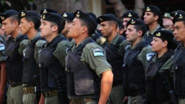 Un acto pone fin al refuerzo de Gendarmería en la ciudad.