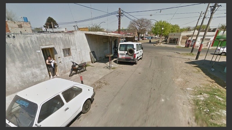 Pasaje Villar casi Ayacucho, lugar donde murió Jonathan.