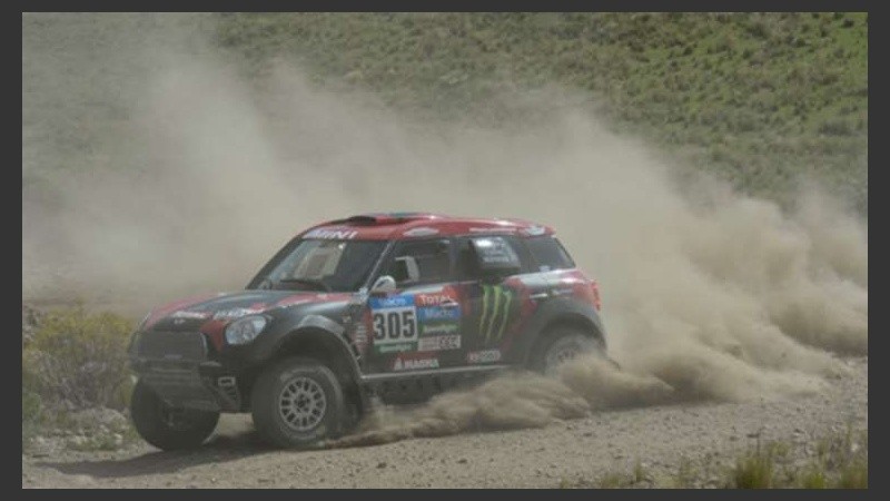 Terranova volcó y quedó décimo.